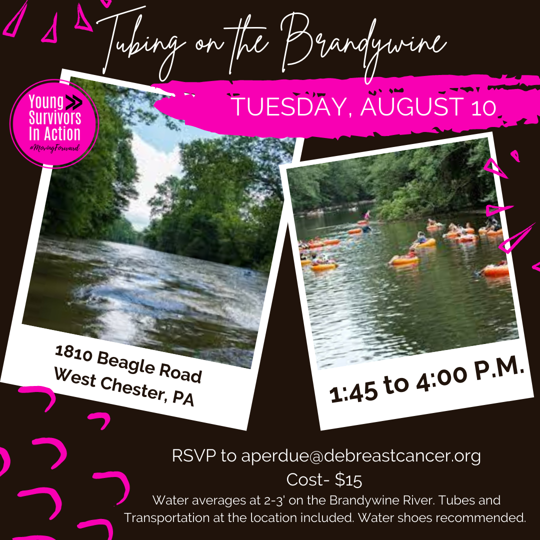 YSIA Tubing on the Brandywine, Tuesday August 10, 2021