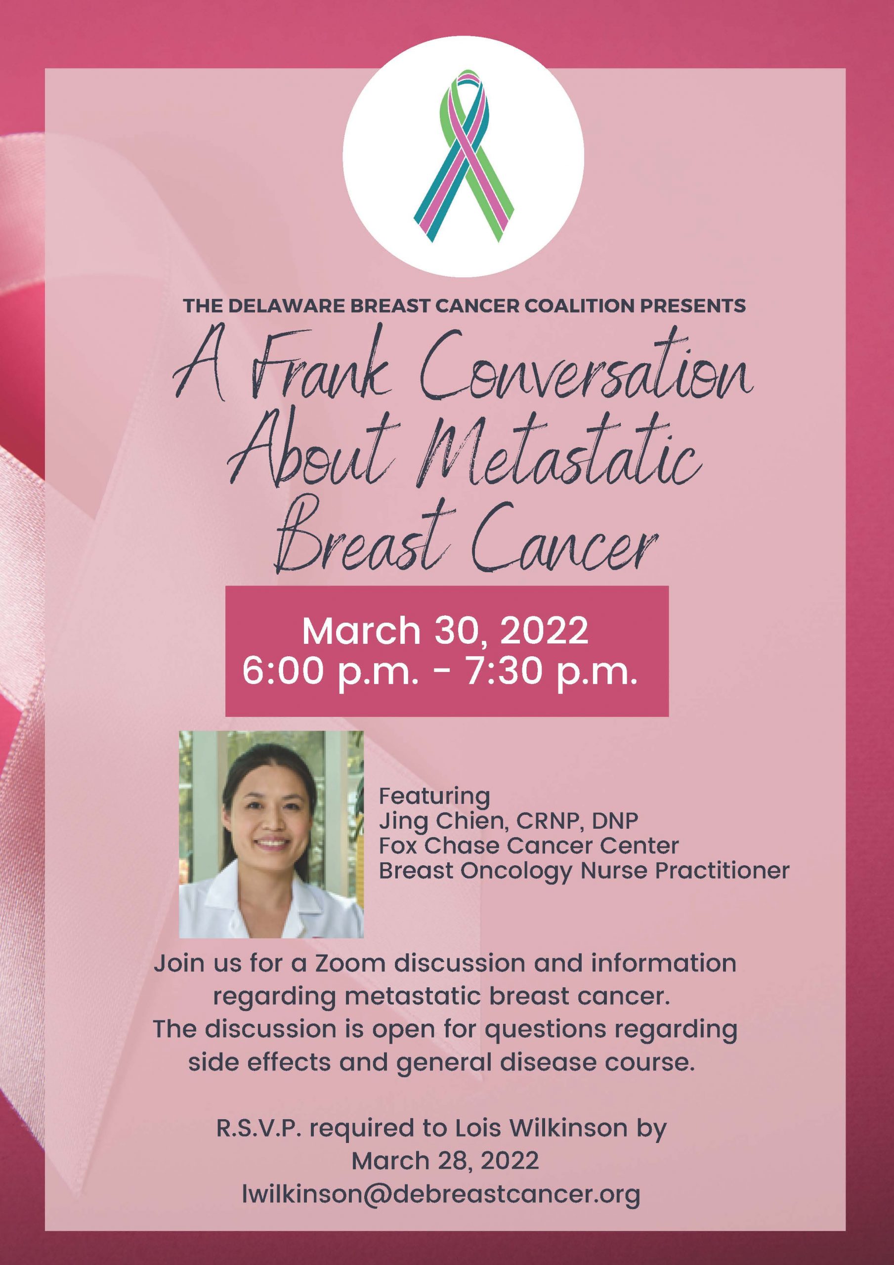 A Frank Conversation About Metastatic Breast Cancer – Delaware Breast ...