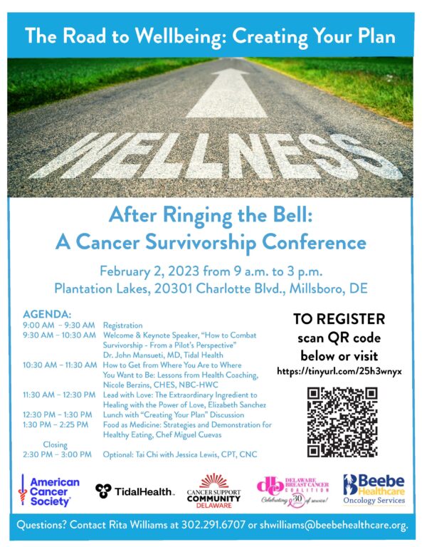 After Ringing the Bell A Cancer Survivorship Conference 2023 Delaware